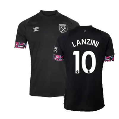 (LB) West Ham Away Shirt (Kids) (LANZINI 10)