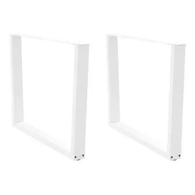 (white, x (72-73.3) cm/2 pcs) vidaXL Dining Table Legs V-Shape Desk Legs Kitchen Furniture Leg p