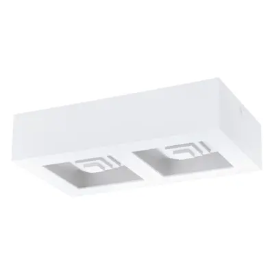 Wall / Ceiling Light Modern White Box Lamp 255mm x 140mm 6.3W Built in LED