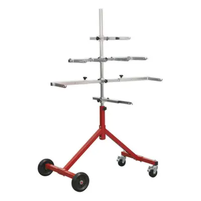 Heavy Duty Mobile Panel Stand - Doors Wings Bonnets & Bumpers - Rotating