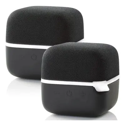 2x 15W Bluetooth Speaker Kit WHITE True Wireless Stereo Portable Rechargeable