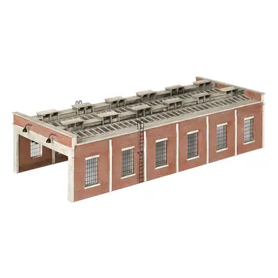 Scenecraft Two Road Engine Shed (Pre-Built)