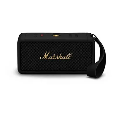 Marshall Middleton Bluetooth Wireless Portable Speaker, 20+ hours portable playtime, water resis