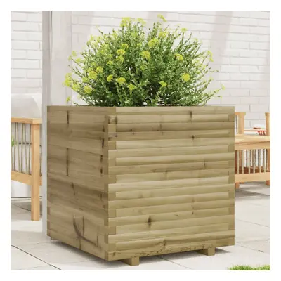 vidaXL Garden Planter 70x70x72 cm Impregnated Wood Pine