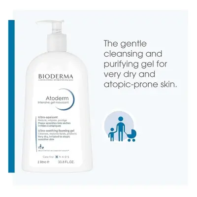 BIODERMA ATODERM INTENSIVE FOAMING GEL 1L