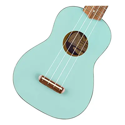 Venice Soprano Ukulele, Walnut Fingerboard, Daphne Blue