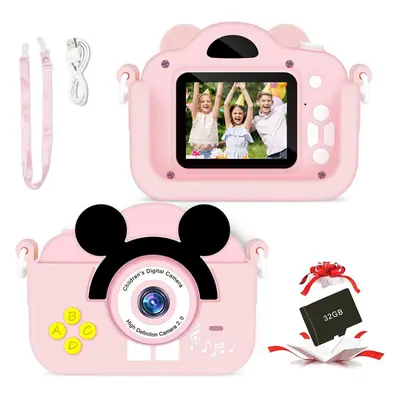 Children'S Camera, Children'S Digital Camera, Creative Gifts, Year-Old Boy'S Camera, With G/1080