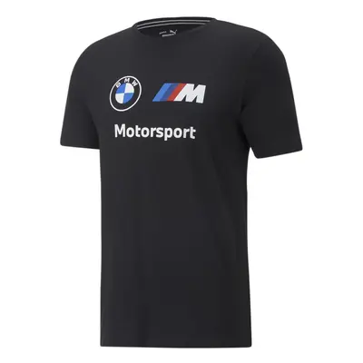 PUMA Men's Standard BMW Motorsport Essentials Logo Tee Black 1.0