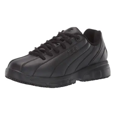 Fila mens Memory Niteshift Slip Resistant Work Food Service Shoe Black US