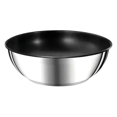 Tefal Ingenio Preference Wok Frying Pan cm, Induction, Stainless Steel, Non-Stick Coating, Stack