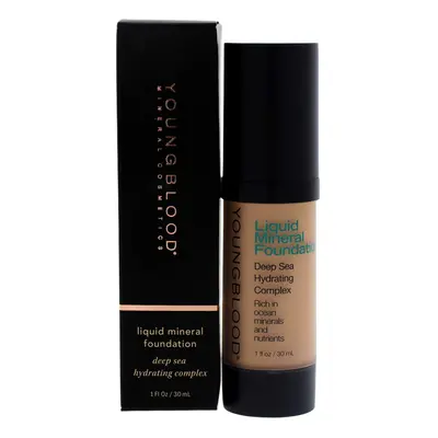 Youngblood Liquid Mineral Foundation, Pebble, Shades, Vegan, Cruelty Free, Gluten-Free