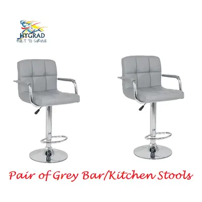 Stool Breakfast Lounge Bar Kitchen Pub Rolling Swivel Chair Seat Sold as Pair UK