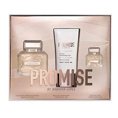 Jennifer Lopez Promise Gift Set 50ml EDP, 75ml Body Lotion & 10ml Mini