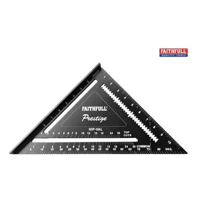 Faithfull Prestige Quick Square Black Aluminium 300mm (12in)