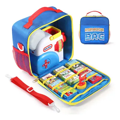 (Blue) Little Tikes Bag for Story Dream Machine Books Starter Set Bag