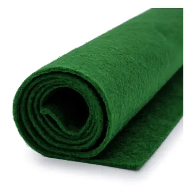 Green Kelly Green - Wool Felt Oversized Sheet - 20% Wool Blend - in