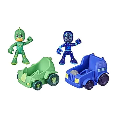 - Night Ninja & Gekko Mission Control Battle Racers Playset with Figures and Vehicles