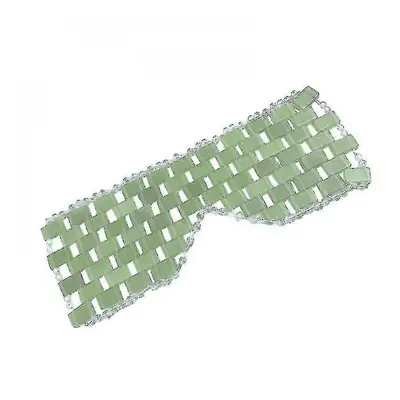 Natural Jade Sleep Mask Blindfold Jade Stone Anti Aging Shade Cover|home Use Beauty Devices(gree