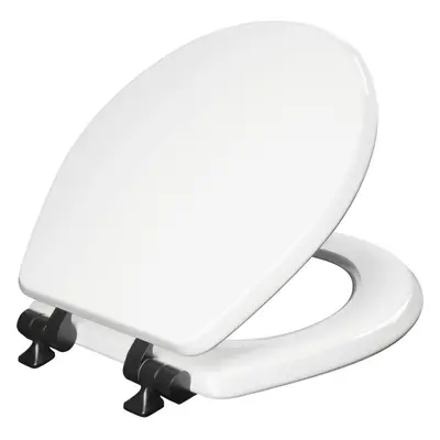 Mayfair 826MBSL Benton Toilet Seat Pack Round White with Matte