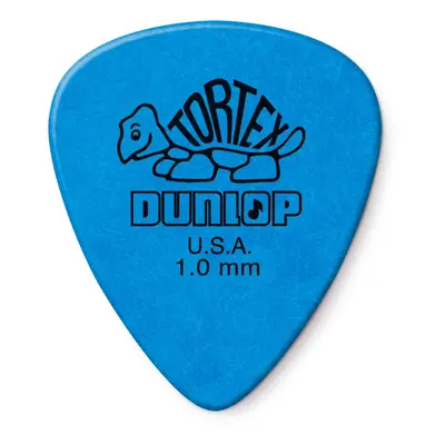 Dunlop Tortex Standard 1.0mm Blue Guitar Pick Pack