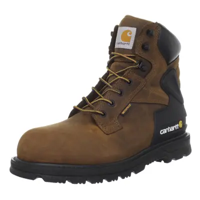 Carhartt mens Cmw6220 6"" Leather Waterproof Breathable Safety Toe Wor