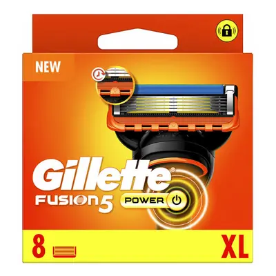 Shaving Razor Gillette Fusion Power (8 Units)