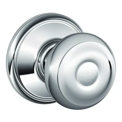 SCHLAGE F10GEO625 Georgian Hall and Closet Knob Bright Chrome