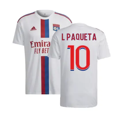 (L) Olympique Lyon Home Shirt (L PAQUETA 10)