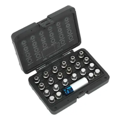 23pc Locking Wheel Nut Key Set - DEALERS/REPAIR CENTRES ONLY - For VAG Vehicles