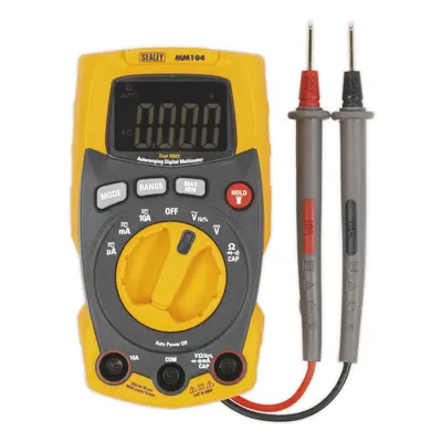 Premium Auto-Ranging Digital Multimeter - LCD Display - Plastic Housing