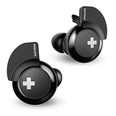 Philips Bass+ SHB4385 Wireless Bluetooth in-Ear Earbuds, TWS with Up to 6+6 Hours of Playtime, S