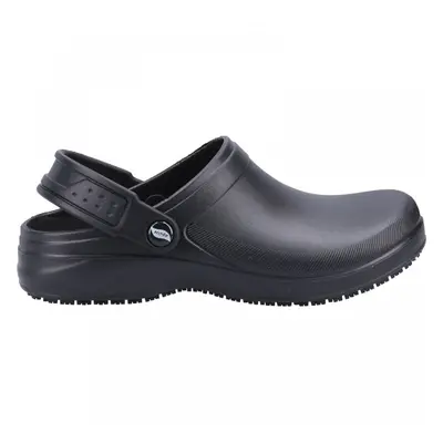 Work: Riverbound SR | Black | Mens Slip Resistant Clog