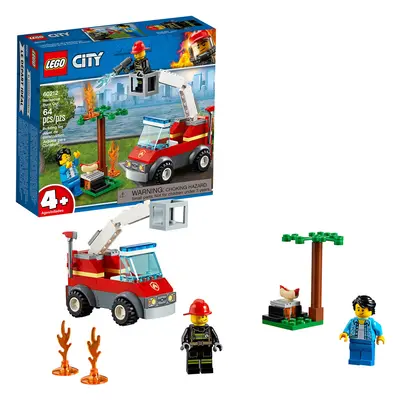 LEGO City Barbecue Burn Out Building Kit (64 Pieces)