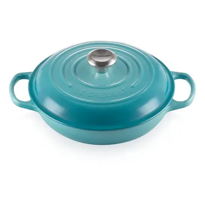 Le Creuset Enameled Cast Iron Signature Braiser, 2.25 qt., Caribbean