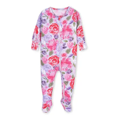 gerber Unisex Baby Toddler Buttery Soft Snug Fit Footed Pajamas with V