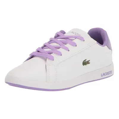 Lacoste Baby Graduate Sneaker WHT/PURP US Unisex Infant