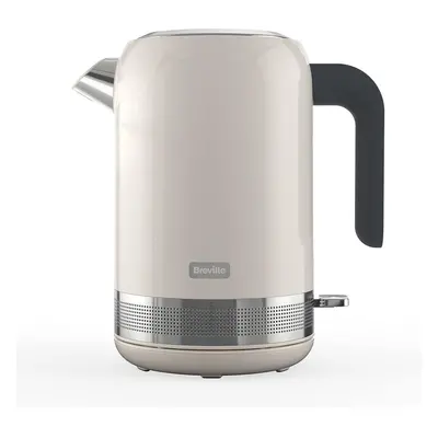 Breville High Gloss Electric Kettle | 1.7 Litre | 3kW Fast Boil | Cream, Plastic [VKT153]