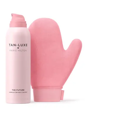 x Paris Hilton The Future Collection: The Future Airbrush Self-Tan Mist and Luxe Tanning Mitt