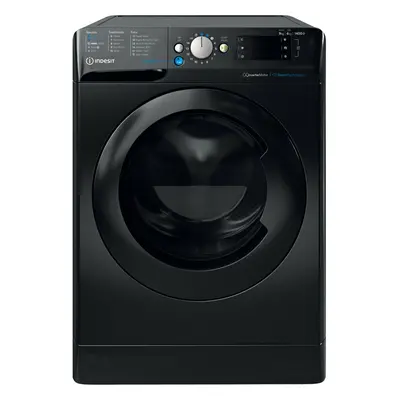 Indesit Push&Go 9Kg / 6Kg Washer Dryer - Black - D Rated