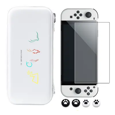 (Switch OLED Pack B) Nintend Switch Case Portable Waterproof Hard Protective Storage Bag for Nin