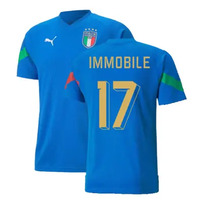 (S) Italy Player Training Jersey (Blue) (IMMOBILE 17)