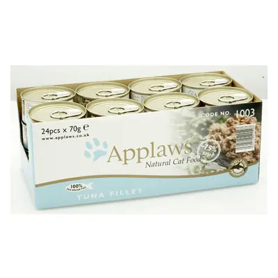 Applaws Cat Can Tuna Fillet 70g (Pack of 24)