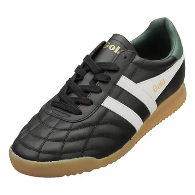 (10) Gola Stadium Mens Fashion Trainers in Black White