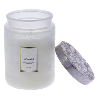 Voluspa Mokara candle Large glass Jar Oz Hour Burn Time All Natural Wicks and coconut Wax for cl