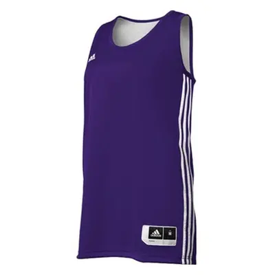 Adidas Womens Reversible Basketball Practice Jersey Purple/White