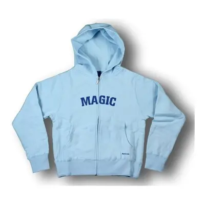 Reebok Orlando Magic NBA4Her Junior Womens Hooded Sweatshirt Glam Hoodie Blue Large