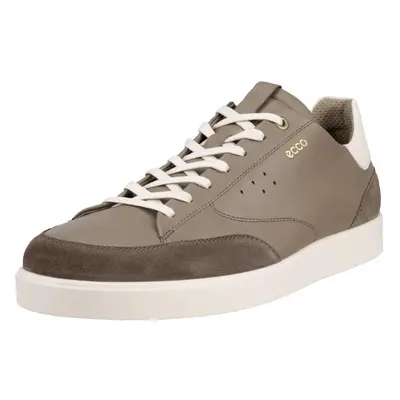 ECCO Men's Street LITE Court Sneaker Dark Clay Suede/Taupe/Limestone