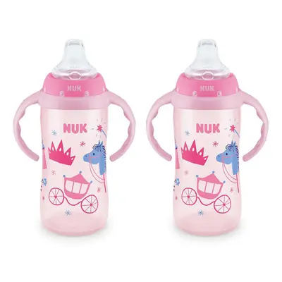 NUK Learner Cup oz 8+ Months Count - BPA Free Spill Proof Sip