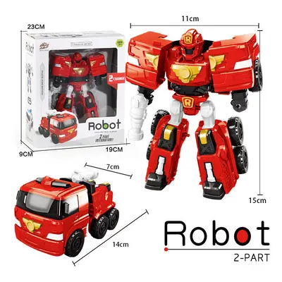 (With box, R red) Action Figure Korea Cartoon Tobot Transformation Robot Toys Popular Anime