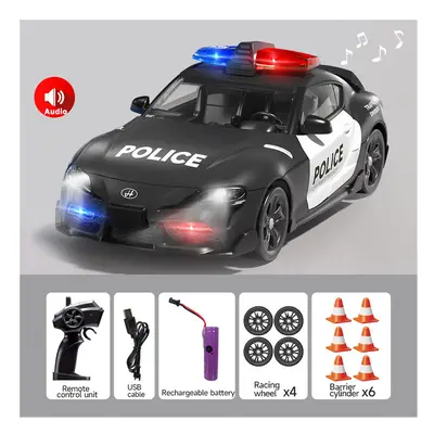 (Toyota police car) Cross Border Ae86 Drift High Speed Remote Control Car Racing Light Charging 